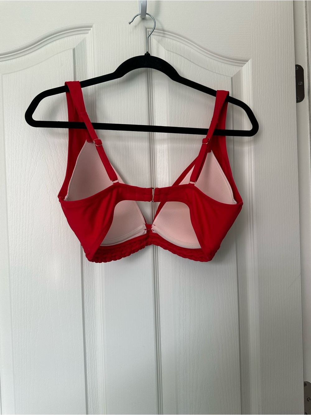 Set: KONA SOL Bright Red Bikini Top and bottoms - Picture 3 of 5